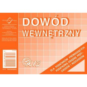 Druk MiP Dowód Wewnętrzny A6/25